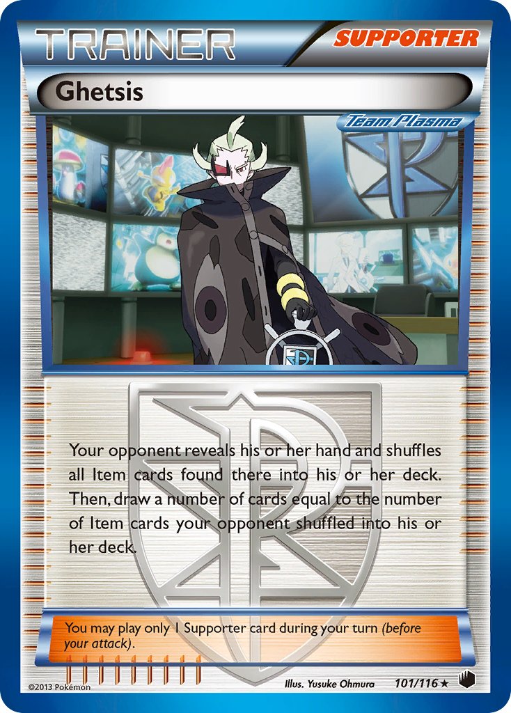 Ghetsis (101/116) (Theme Deck Exclusive) [Black & White: Plasma Freeze] - Card Brawlers | Quebec | Canada | Yu-Gi-Oh!