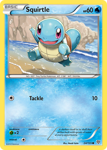 Squirtle (24/135) [Black & White: Plasma Storm] - Card Brawlers | Quebec | Canada | Yu-Gi-Oh!