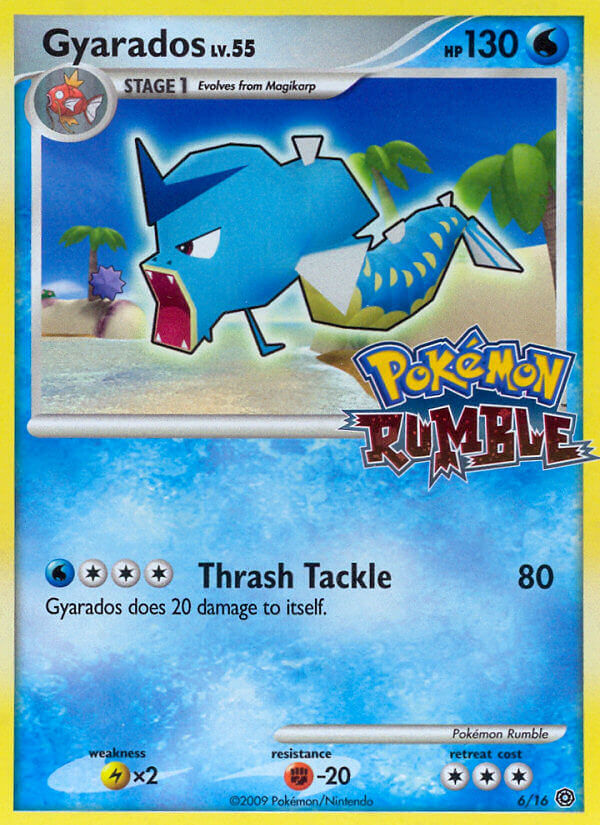 Gyarados (6/16) [Pokémon Rumble] - Card Brawlers | Quebec | Canada | Yu-Gi-Oh!