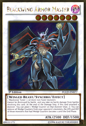 Blackwing Armor Master [PGLD-EN077] Gold Rare - Yu-Gi-Oh! - Card Brawlers | Quebec | Canada |