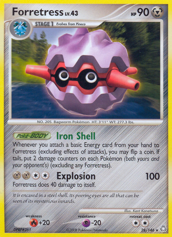 Forretress (28/146) [Diamond & Pearl: Legends Awakened] - Card Brawlers | Quebec | Canada | Yu-Gi-Oh!