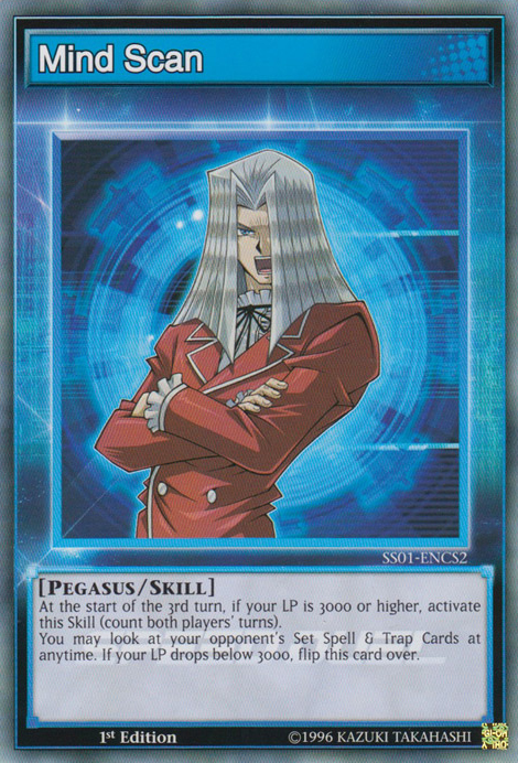 Mind Scan [SS01-ENCS2] Common - Card Brawlers | Quebec | Canada | Yu-Gi-Oh!
