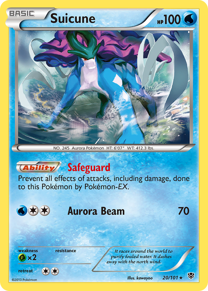 Suicune (20/101) [Black & White: Plasma Blast] - Card Brawlers | Quebec | Canada | Yu-Gi-Oh!