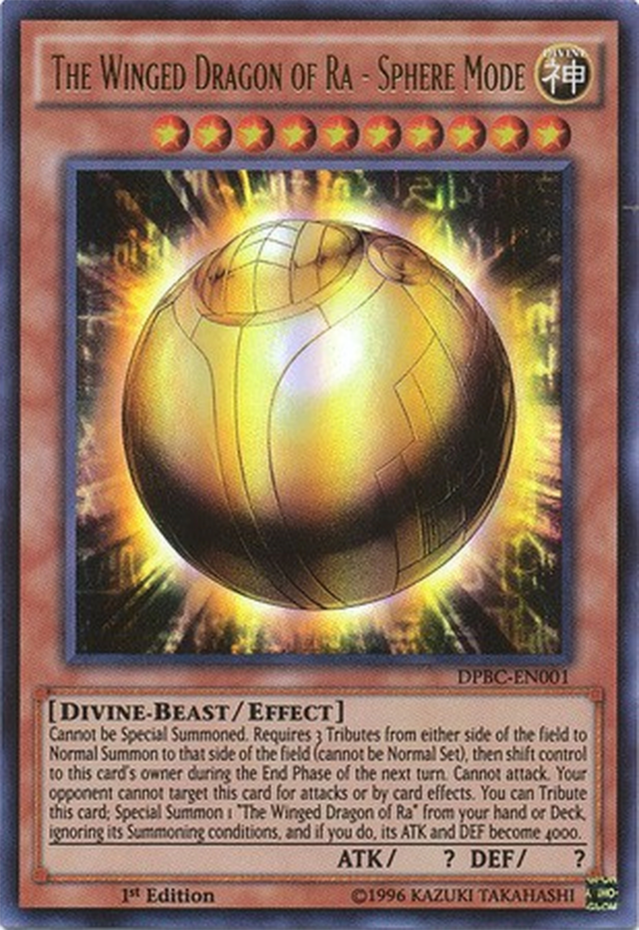 The Winged Dragon of Ra - Sphere Mode [DPBC-EN001] Ultra Rare - Yu-Gi-Oh! - Card Brawlers | Quebec | Canada |