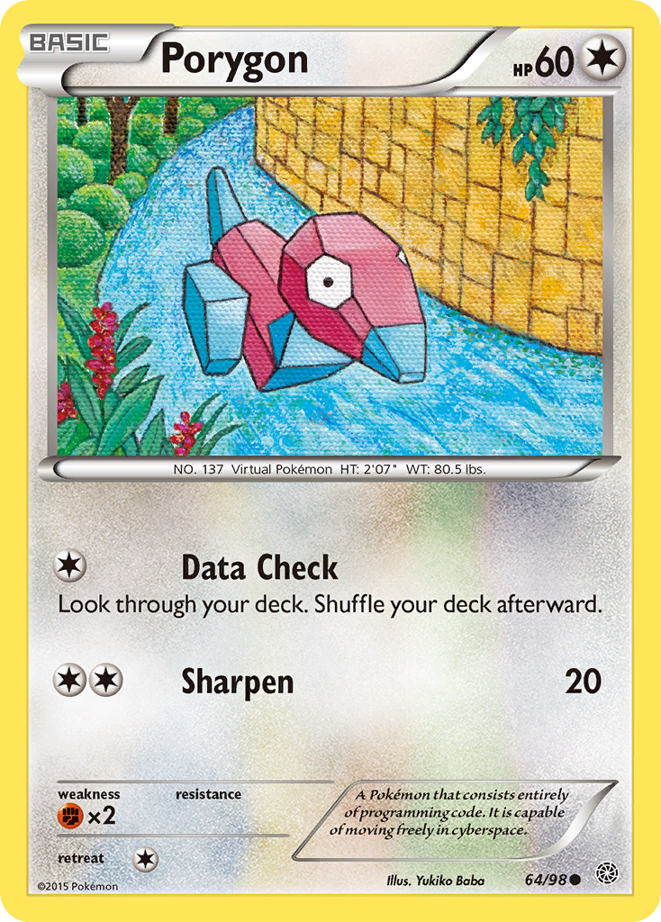 Porygon (64/98) [XY: Ancient Origins] - Card Brawlers | Quebec | Canada | Yu-Gi-Oh!