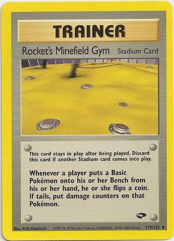 Rocket's Minefield Gym (119/132) [Gym Challenge Unlimited] - Card Brawlers | Quebec | Canada | Yu-Gi-Oh!