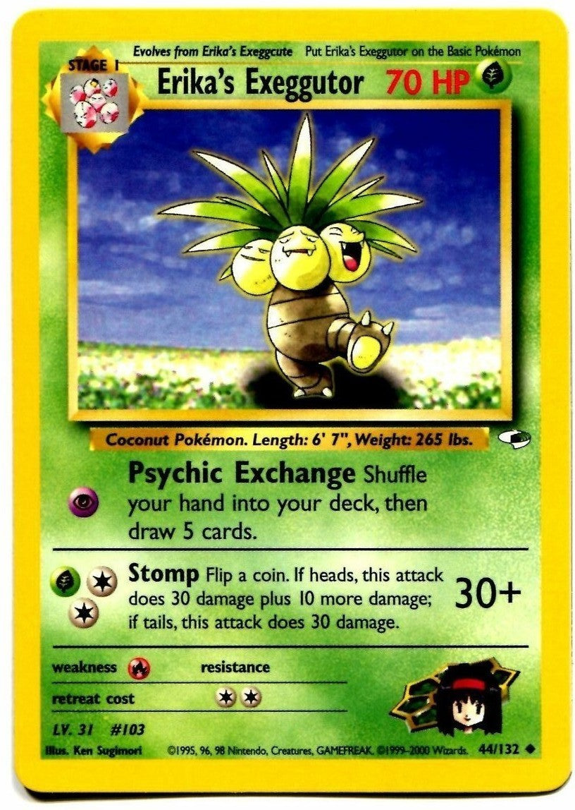 Erika's Exeggutor (44/132) [Gym Heroes Unlimited] - Card Brawlers | Quebec | Canada | Yu-Gi-Oh!
