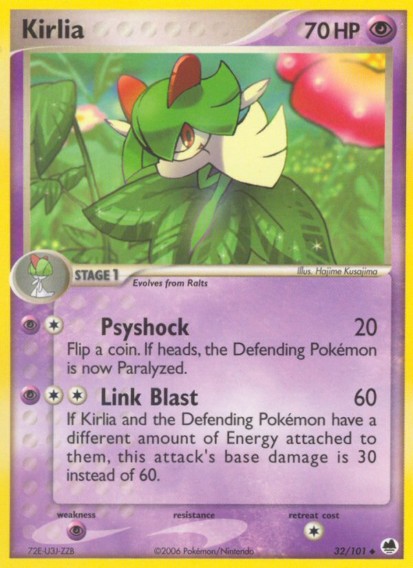 Kirlia (32/101) [EX: Dragon Frontiers] - Card Brawlers | Quebec | Canada | Yu-Gi-Oh!