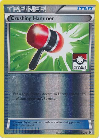 Crushing Hammer (34/39) (League Promo) [XY: Kalos Starter Set] - Card Brawlers | Quebec | Canada | Yu-Gi-Oh!