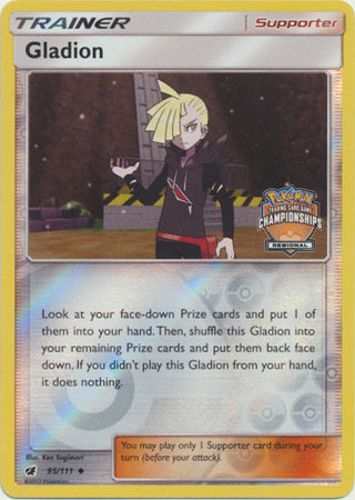 Gladion (95/111) (Regional Championship Promo) [Sun & Moon: Crimson Invasion] - Card Brawlers | Quebec | Canada | Yu-Gi-Oh!
