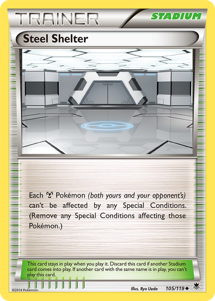 Steel Shelter (105/119) [XY: Phantom Forces] - Card Brawlers | Quebec | Canada | Yu-Gi-Oh!