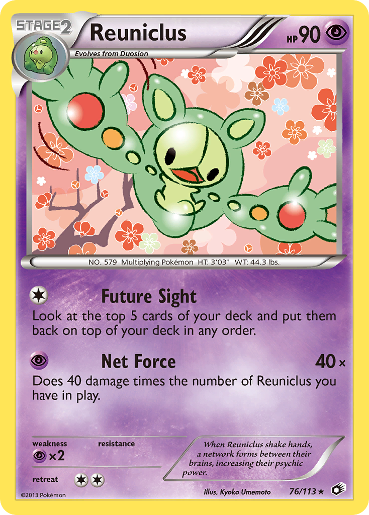 Reuniclus (76/113) [Black & White: Legendary Treasures] - Card Brawlers | Quebec | Canada | Yu-Gi-Oh!