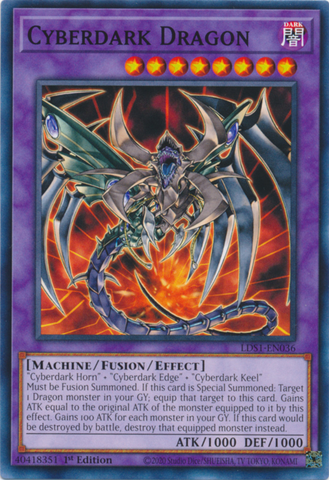 Cyberdark Dragon [LDS1-EN036] Common - Card Brawlers | Quebec | Canada | Yu-Gi-Oh!