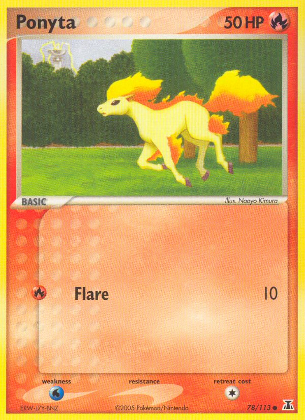 Ponyta (78/113) [EX: Delta Species] - Card Brawlers | Quebec | Canada | Yu-Gi-Oh!