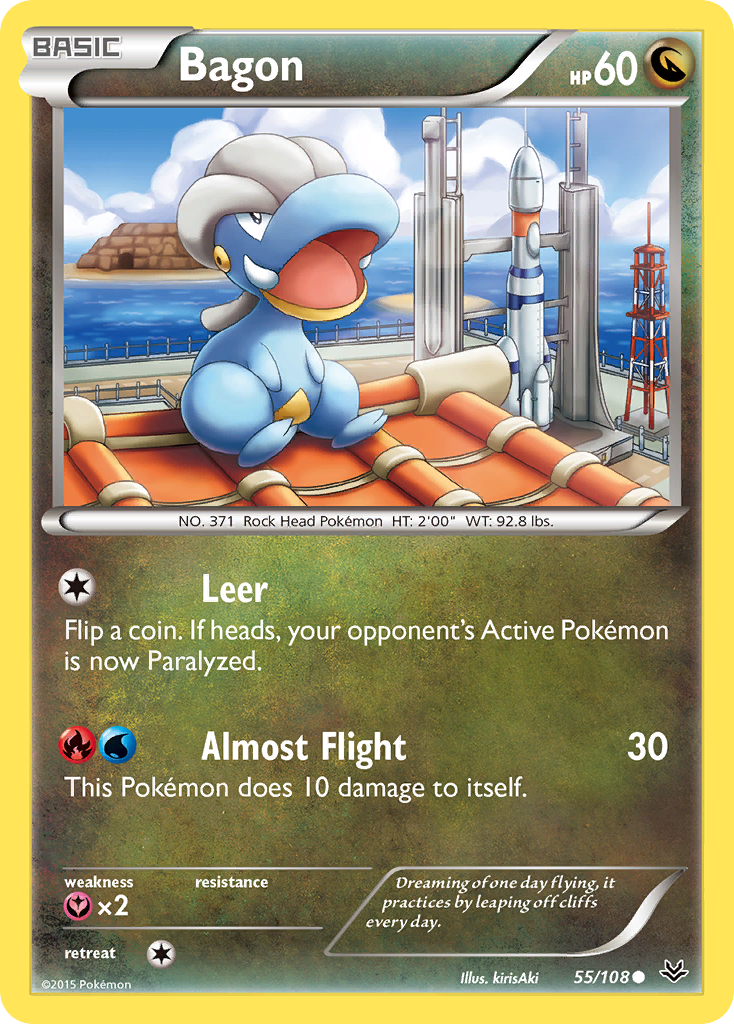 Bagon (55/108) [XY: Roaring Skies] - Card Brawlers | Quebec | Canada | Yu-Gi-Oh!