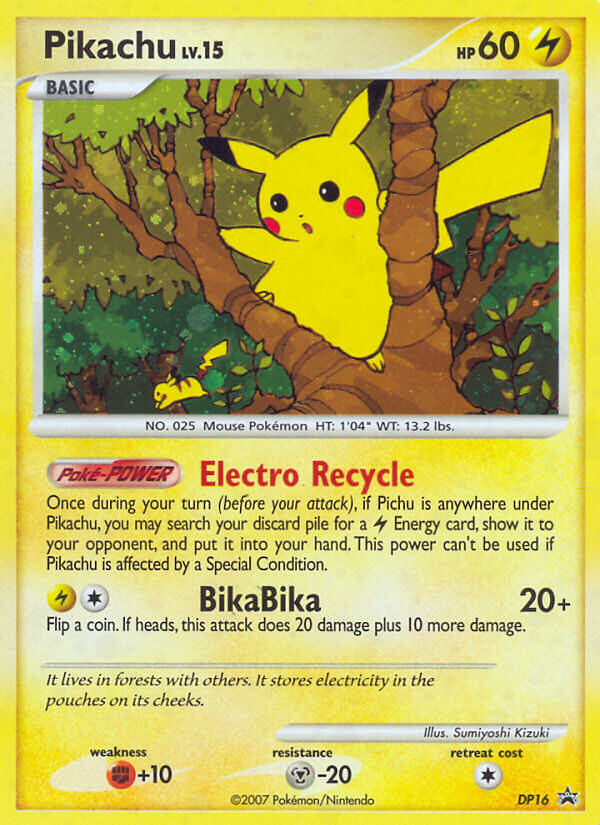 Pikachu (DP16) [Diamond & Pearl: Black Star Promos] - Card Brawlers | Quebec | Canada | Yu-Gi-Oh!