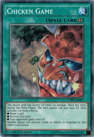 Chicken Game [CORE-EN067] Common - Card Brawlers | Quebec | Canada | Yu-Gi-Oh!