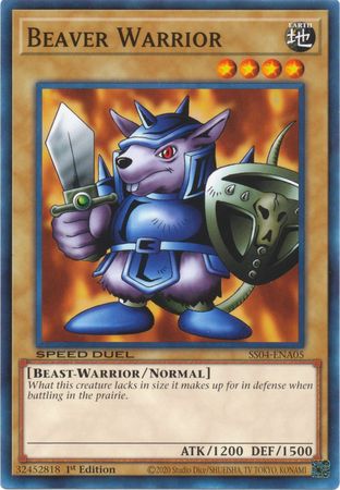 Beaver Warrior [SS04-ENA05] Common - Card Brawlers | Quebec | Canada | Yu-Gi-Oh!