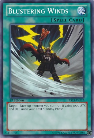 Blustering Winds [YS13-EN022] Common - Card Brawlers | Quebec | Canada | Yu-Gi-Oh!