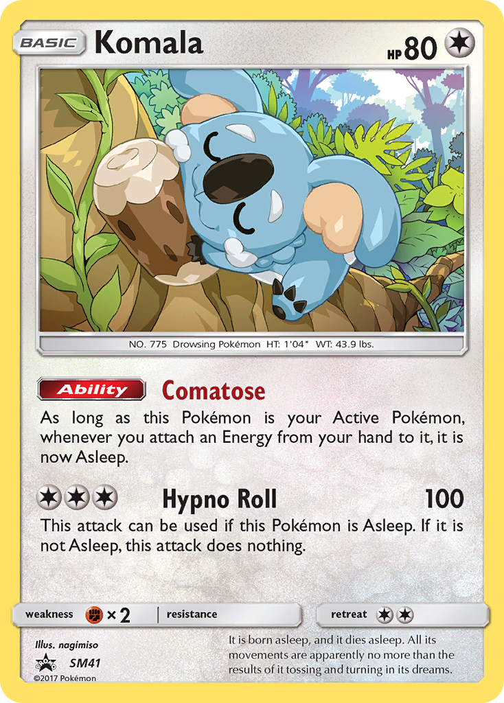Komala (SM41) [Sun & Moon: Black Star Promos] - Card Brawlers | Quebec | Canada | Yu-Gi-Oh!