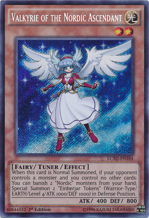 Valkyrie of the Nordic Ascendant [LC5D-EN184] Secret Rare - Card Brawlers | Quebec | Canada | Yu-Gi-Oh!