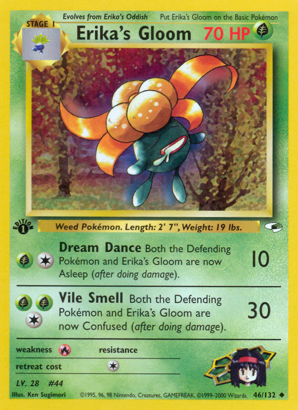 Erika's Gloom (46/132) [Gym Heroes 1st Edition] - Card Brawlers | Quebec | Canada | Yu-Gi-Oh!