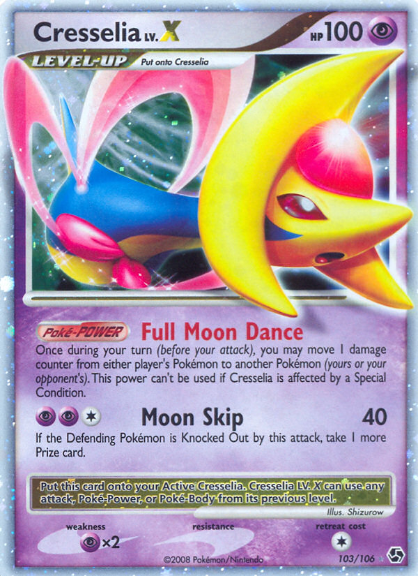 Cresselia LV.X (103/106) [Diamond & Pearl: Great Encounters] - Card Brawlers | Quebec | Canada | Yu-Gi-Oh!
