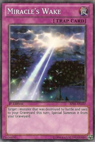 Miracle's Wake [BP01-EN107] Starfoil Rare - Card Brawlers | Quebec | Canada | Yu-Gi-Oh!