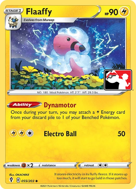 Flaaffy (055/203) [Prize Pack Series One] - Card Brawlers | Quebec | Canada | Yu-Gi-Oh!