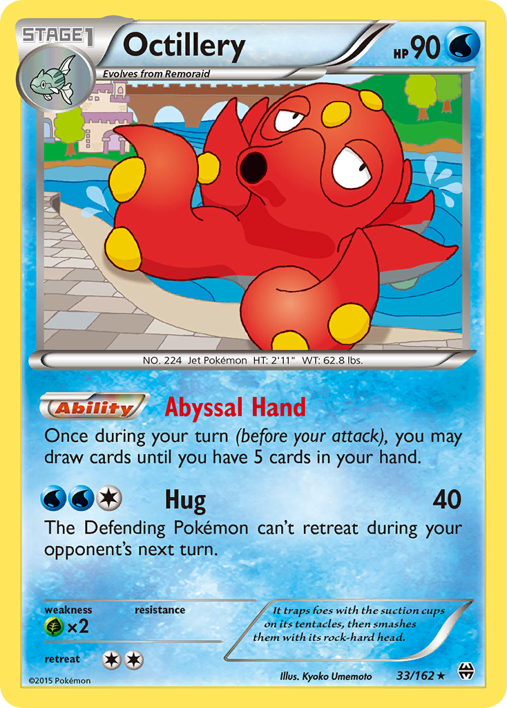 Octillery (33/162) [XY: BREAKthrough] - Card Brawlers | Quebec | Canada | Yu-Gi-Oh!