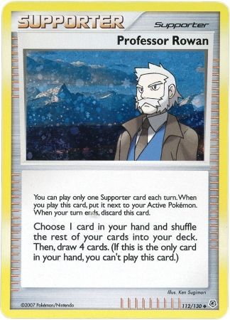 Professor Rowan (112/130) (Cosmos Holo) [Diamond & Pearl: Base Set] - Card Brawlers | Quebec | Canada | Yu-Gi-Oh!
