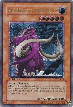 Big-Tusked Mammoth [FET-EN015] Ultimate Rare - Card Brawlers | Quebec | Canada | Yu-Gi-Oh!