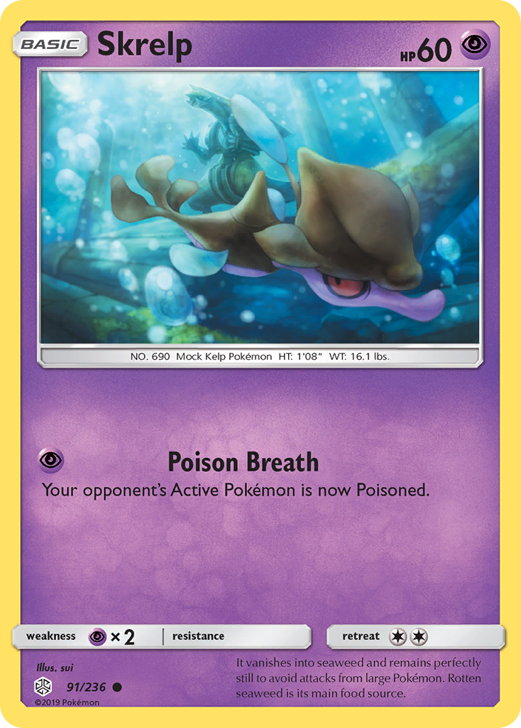 Skrelp (91/236) [Sun & Moon: Cosmic Eclipse] - Card Brawlers | Quebec | Canada | Yu-Gi-Oh!