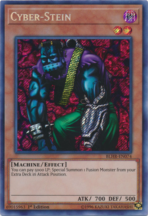 Cyber-Stein [BLHR-EN074] Secret Rare - Card Brawlers | Quebec | Canada | Yu-Gi-Oh!