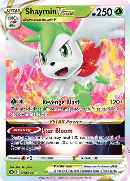 Shaymin VSTAR (014/172) [Sword & Shield: Brilliant Stars] - Card Brawlers | Quebec | Canada | Yu-Gi-Oh!