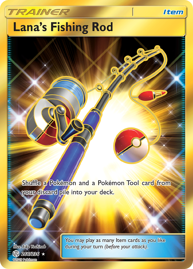 Lana's Fishing Rod (266/236) [Sun & Moon: Cosmic Eclipse] - Card Brawlers | Quebec | Canada | Yu-Gi-Oh!
