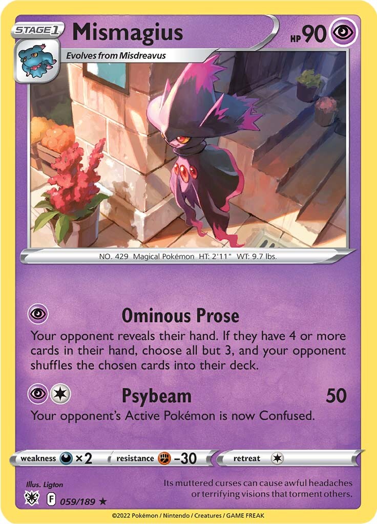 Mismagius (059/189) [Sword & Shield: Astral Radiance] - Card Brawlers | Quebec | Canada | Yu-Gi-Oh!
