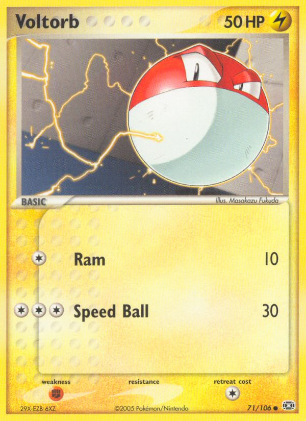 Voltorb (71/106) [EX: Emerald] - Card Brawlers | Quebec | Canada | Yu-Gi-Oh!