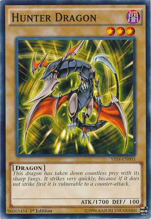 Hunter Dragon [YS14-EN003] Common - Yu-Gi-Oh! - Card Brawlers | Quebec | Canada |