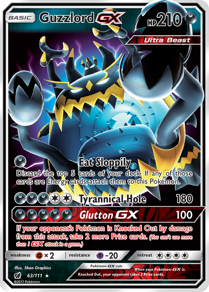 Guzzlord GX (63/111) [Sun & Moon: Crimson Invasion] - Card Brawlers | Quebec | Canada | Yu-Gi-Oh!