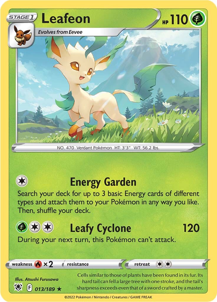 Leafeon (013/189) [Sword & Shield: Astral Radiance] - Card Brawlers | Quebec | Canada | Yu-Gi-Oh!