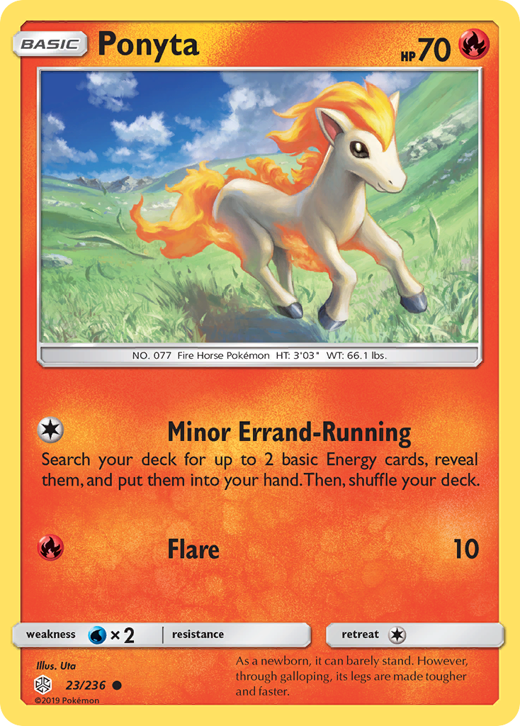 Ponyta (23/236) [Sun & Moon: Cosmic Eclipse] - Card Brawlers | Quebec | Canada | Yu-Gi-Oh!
