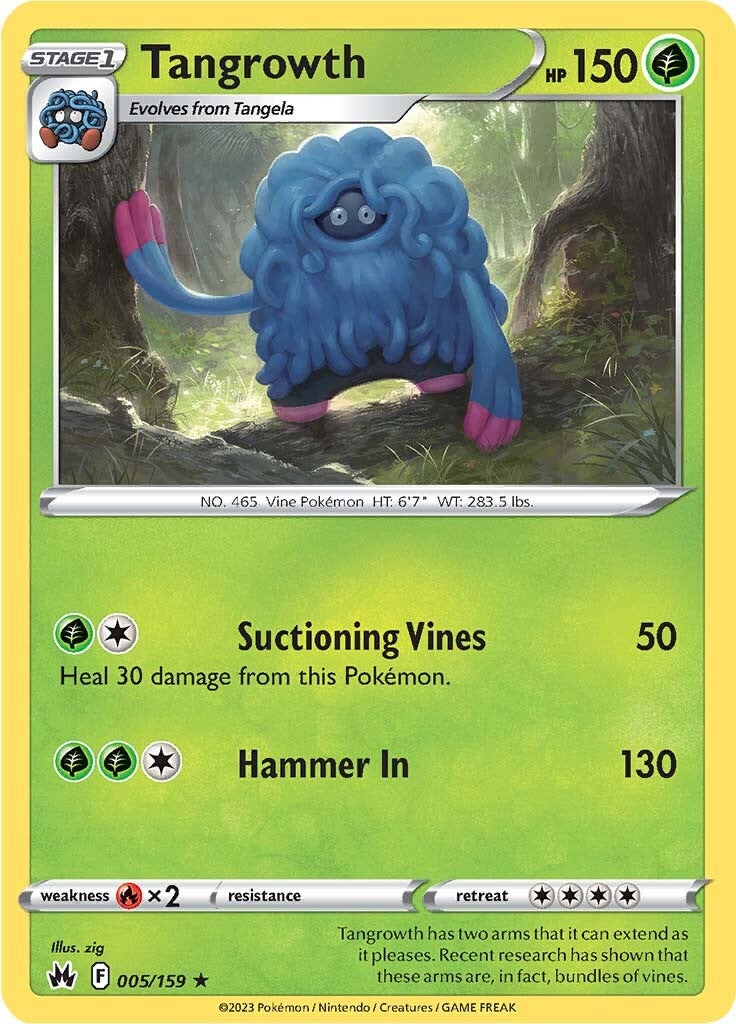 Tangrowth (005/159) [Sword & Shield: Crown Zenith] - Card Brawlers | Quebec | Canada | Yu-Gi-Oh!