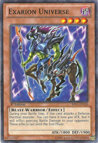 Exarion Universe [BP01-EN126] Starfoil Rare - Card Brawlers | Quebec | Canada | Yu-Gi-Oh!