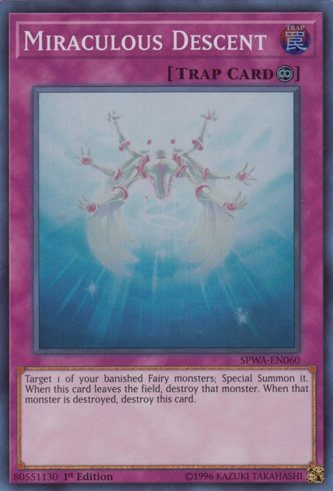 Miraculous Descent [SPWA-EN060] Super Rare - Yu-Gi-Oh! - Card Brawlers | Quebec | Canada |