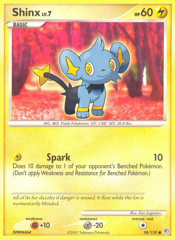 Shinx (98/130) [Diamond & Pearl: Base Set] - Card Brawlers | Quebec | Canada | Yu-Gi-Oh!