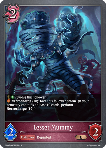 Lesser Mummy (SD05-010EN) [Waltz of the Undying Night] - Card Brawlers | Quebec | Canada | Yu-Gi-Oh!