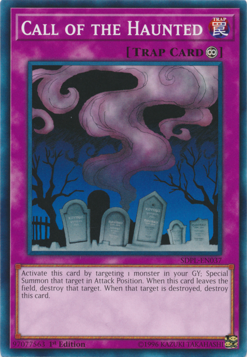 Call of the Haunted [SDPL-EN037] Common - Card Brawlers | Quebec | Canada | Yu-Gi-Oh!