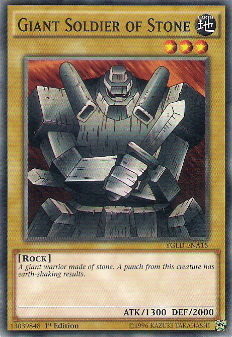 Giant Soldier of Stone [YGLD-ENA15] Common - Yu-Gi-Oh! - Card Brawlers | Quebec | Canada |