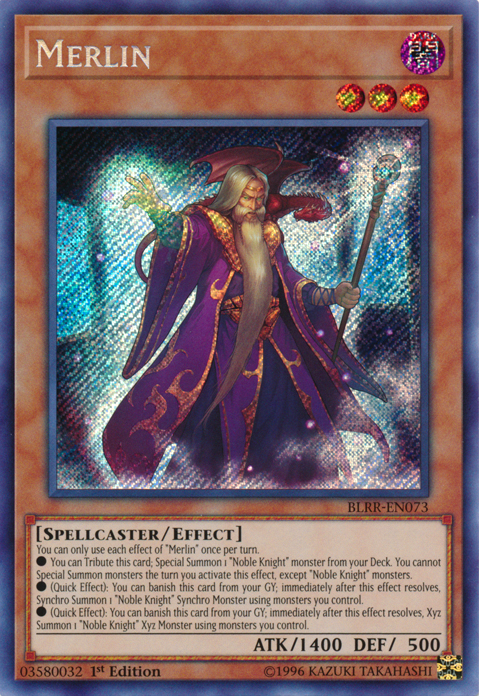 Merlin [BLRR-EN073] Secret Rare - Yu-Gi-Oh! - Card Brawlers | Quebec | Canada |